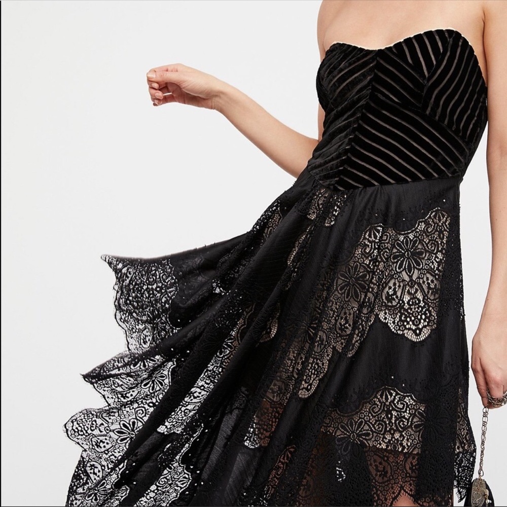 Free People Midi Punk Rock Dress